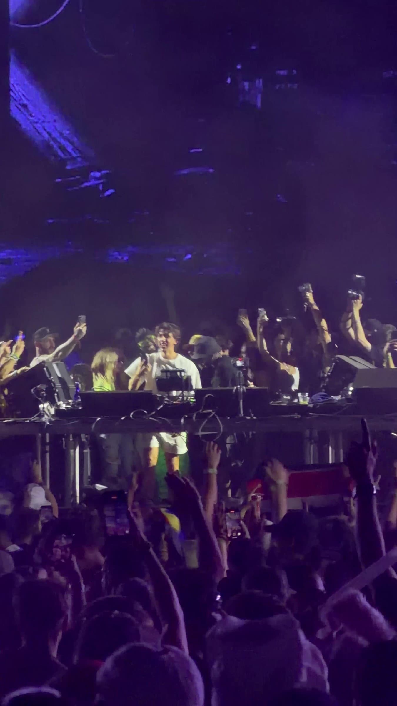 The crowd during Green Velvet and Josh Baker’s closing set at ARC, September 7. Video still.